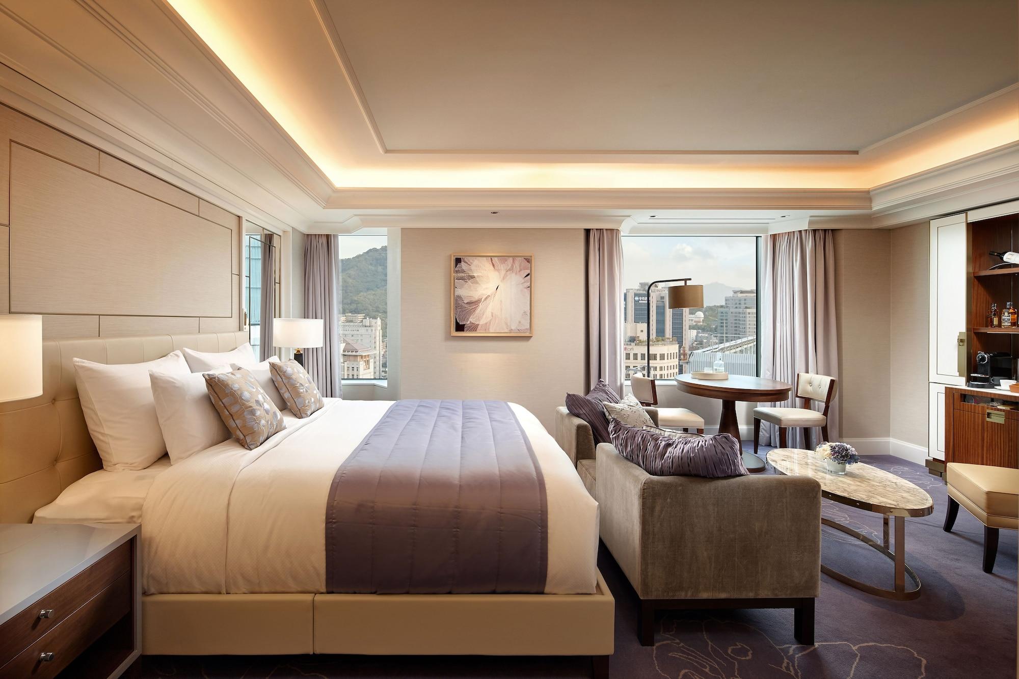 Lotte Hotel Seoul Executive Tower Exterior foto A suite at the hotel